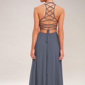 Strappy LuLu’s Maxi Dress NWT